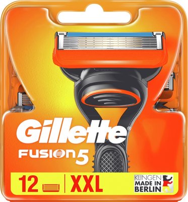 Змінні картриджі для гоління Gillette Fusion5 12 шт НФ-1732 фото