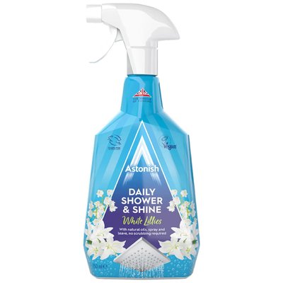 Засіб для очищення душової кабіни Astonish Daily Shower Shine 750 мл 210316 фото