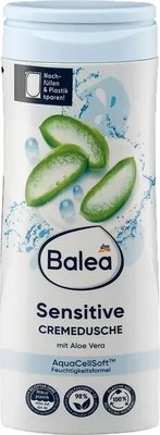 Крем-гель для душу Balea Sensitive Aloe Vera-Extrakt для всіх типів волосся 300мл 234619 фото