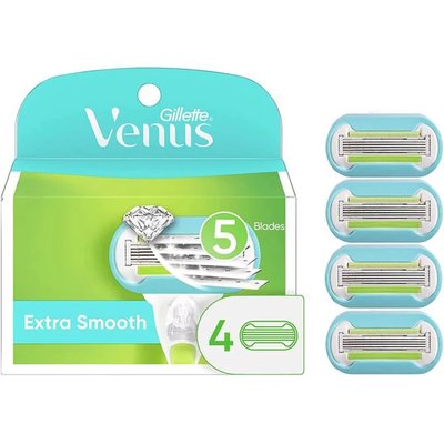 Змінні картриджі для гоління жіночі Venus Extra Smooth 4 шт 955527 фото