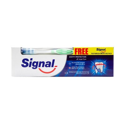 Signal Cavity Protection зубна паста 100 мл + зубна щітка 762697 фото