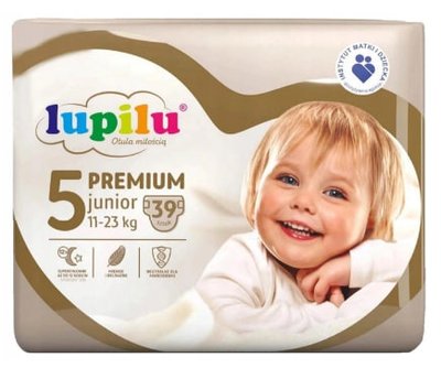 Підгузки Lupilu Premium Junior Розмір 5 (11-23 кг) 39 шт 370296 фото