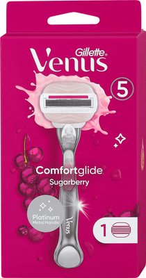 Жіночий станок для гоління Gillette Venus Comfortglide Sugarberry Platinum 570270 фото