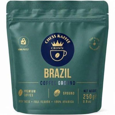 Кава мелена Chess Kaffee Brazil 250 г 070700 фото