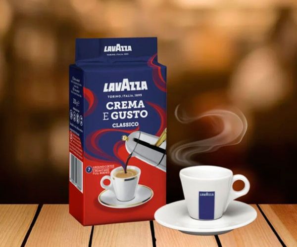 Кава Lavazza Crema e Gusto Classico мелена 250 г 0000102 фото