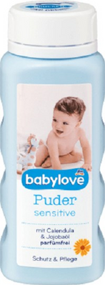 Детская присыпка babylove Puder sensitive 100г 412536 фото