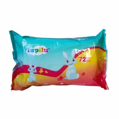Вологі серветки Lupilu Baby Wipes 72 шт 879697 фото
