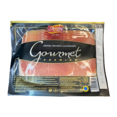 Хамон Arroyo Jamon Serrano Gourmet нарізка 250г 40001233 фото