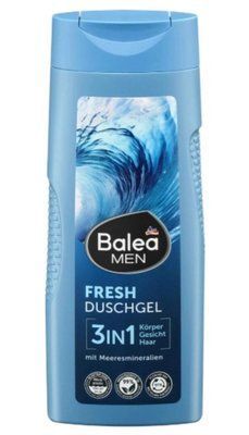 Гель для душу Balea Men 3 in 1 Fresh, 300 мл 054613 фото