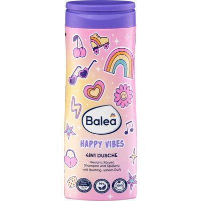 Гель для душа детский Balea 4in1 Happy Vibes 300 мл 429060 фото
