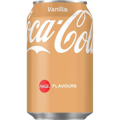 Напиток газированный со вкусом ванили Coca Cola vanilla 330мл  613425 фото
