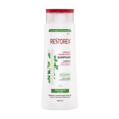 Шампунь для жирного типа волос "Speed&Strong" Restorex 500 мл 167500 фото