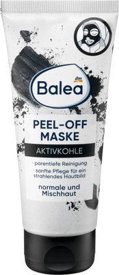 Маска-пилинг с активированным углем Balea Peel-Off 100 мл 126051 фото