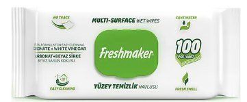 Салфетки для бытовой уборки Green Multi-Surface Freshmaker 100шт 878515 фото