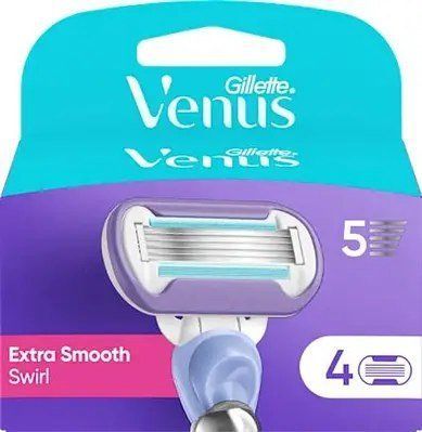 Змінні картриджі Gillette Venus Extra Smooth Swirl 5 лез 4 шт 05178 фото
