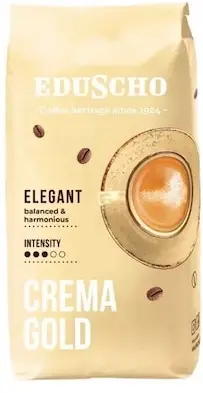 Кава в зернах Eduscho Crema Gold Elegant 1 кг 134924 фото