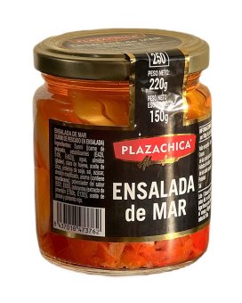 Морський салат із сурімі в олії Plazachica Ensalada de Mar, 220 г 473762 фото