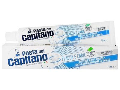 Зубная паста Pasta del Capitano Placca e Carie 75 мл 039010 фото