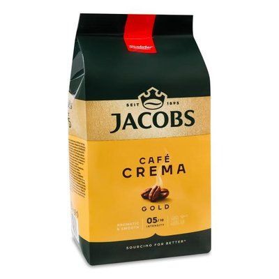 Кофе в зернах Jacobs Crema Gold 1000 г 539088 фото