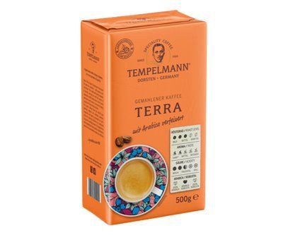 Кофе молотый Tempelmann Terra Caffe Crema 500 г 210209 фото