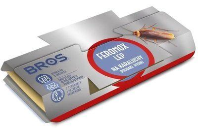 Клейкая ловушка для тараканов и насекомых Bros Feromox Lep 1 шт 378011 фото