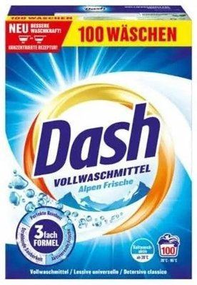 Універсальний пральний порошок Dash Alpen Frische 100 циклів прання 5 кг 752007 фото