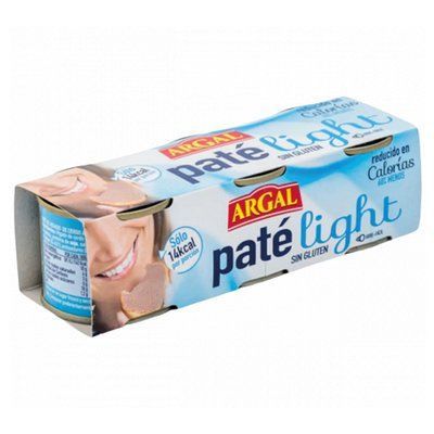 Паштет из свиной печени низкокалорийный Pat&eacute; light Argal, 240 г (3 х 80 г) 907142 фото