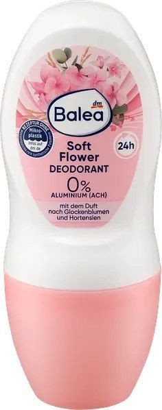 Шариковый дезодорант без алюминия Balea Soft Flower 50 мл 921307 фото