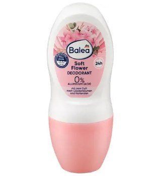 Кульковий дезодорант без алюмінію Balea Soft Flower 50 мл 921307 фото