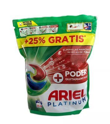 Капсулы для стирки Ariel Platinum 35+9 шт 715326 фото