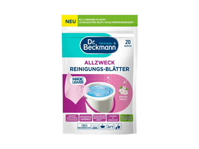 Салфетки для мытья полов Dr.Beckmann Spring Fresh 20шт 097312 фото