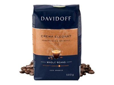 Кофе в зернах Davidoff Crema Elegant Harmonious & Aromatic 500 г 753120 фото