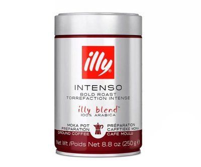 Кава мелена Illy Intenso Moka 250 г 010115 фото