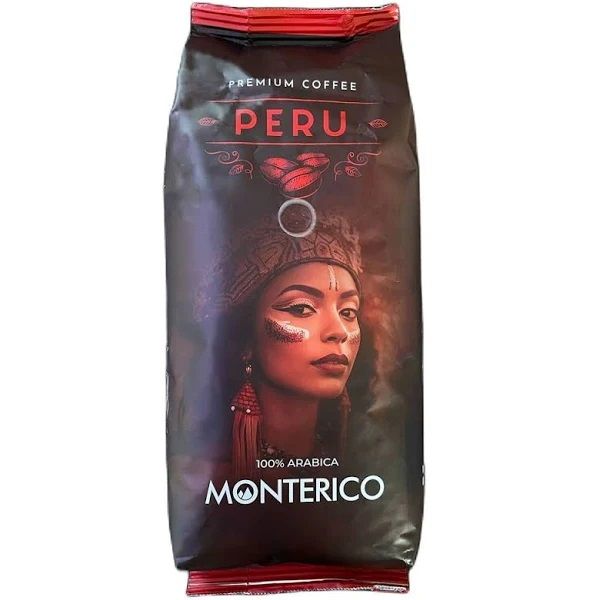 Кава в зернах Monterico Peru Premium Coffee 1кг 469534 фото