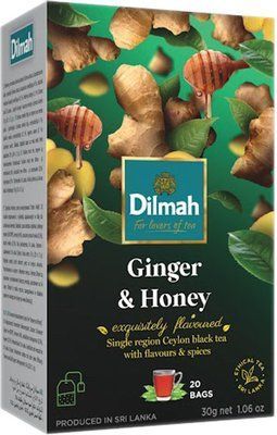 Чай Dilmah Имбирь и мед 20 шт 770011 фото
