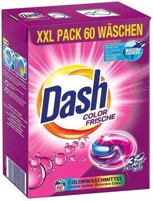 Капсулы для стирки Dash 3в1 Color для цветного белья 60 шт. Dh-01176 фото