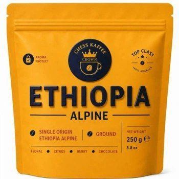 Кава мелена Chess Kaffe Ethiopia 250 г 907505 фото