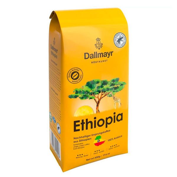 Кава Dallmayr Ethiopia у зернах 500 г 54846542 фото