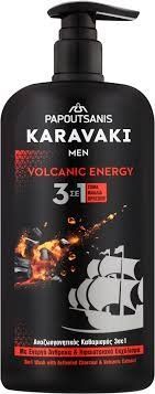 Гель для душу Karavaki Men Vulcanic Energy 550 мл 167899 фото