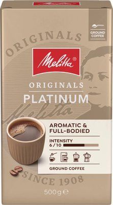 Кофе молотый Melitta Originals Platinum 500 г 500002 фото