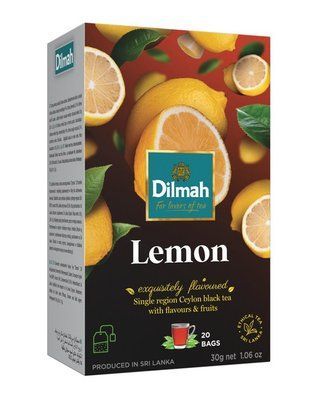 Чай Dilmah Лимон 20 шт 000105 фото