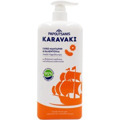 Гель для душа и пена для ванны Karavaki Календула и Мандарин 750 мл 002819 фото