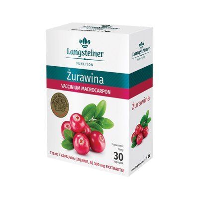 Дієтична Добавка "Журавлина" Langsteiner 30 капсул 055178 фото