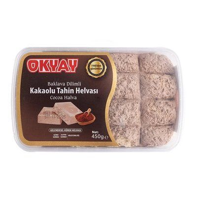Халва кунжутна Шоколад Okyay 450 г 134048 фото