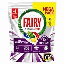 Капсулы для посудомоечной машины Fairy Miracle Limone 32 шт 887267 фото