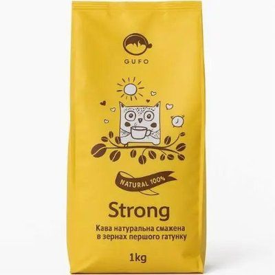 Кофе в зернах Gufo Strong 1 кг 610162 фото