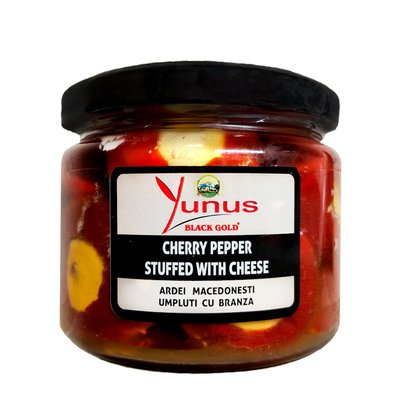 Перчики Фаршировані Сиром "Yunus" Cherry Pepper Stuffed With Cheese 290g 40001162 фото