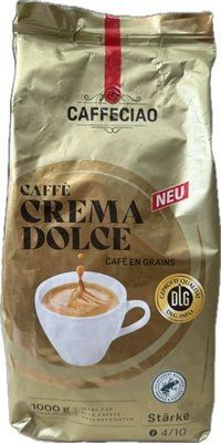Кава в зернах Caffeciao Caffe Crema Dolce 1 кг 120287 фото