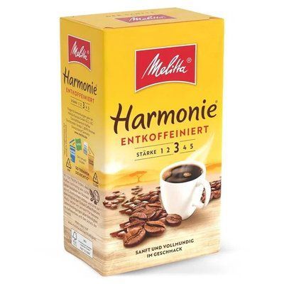 Кава мелена без кофеїну Melitta Harmonie 500 г 000496 фото