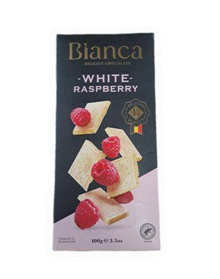 Шоколад белый Bianca White Raspberry 100 г 384640 фото